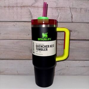 Stanley 30oz Quencher Tumbler - Black Neon - Brand new with tags - 2023 Release